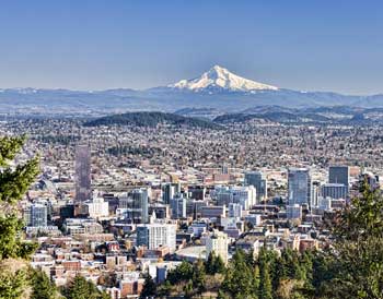 Mt. Hood from Portland