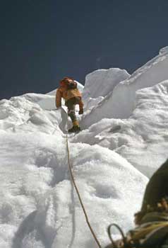 Climbing Mt. Rainier